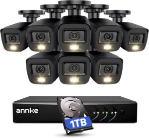 ANNKE 3K Lite Security Camera System Outdoor with AI Human